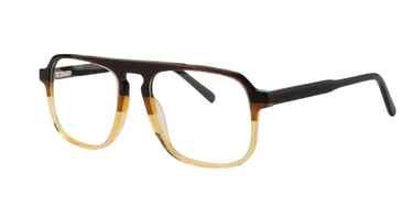 Men Access Eyeglasses: Amad Brown - SpecSMART Eye Clinic (Diagonal View)